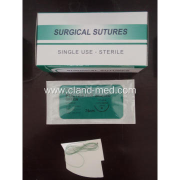 Germfree Multifilament Braided Polyester Surgical Suture